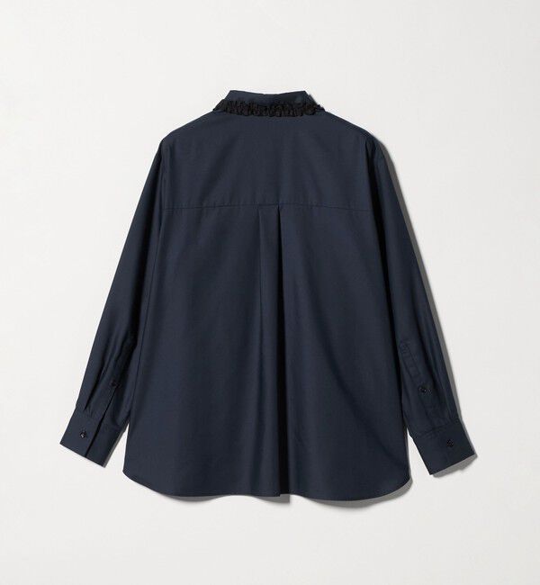 UNITED ARROWS「ミニフリルシャツ‐ウォッシャブル‐」|シャツ・ブラウス|