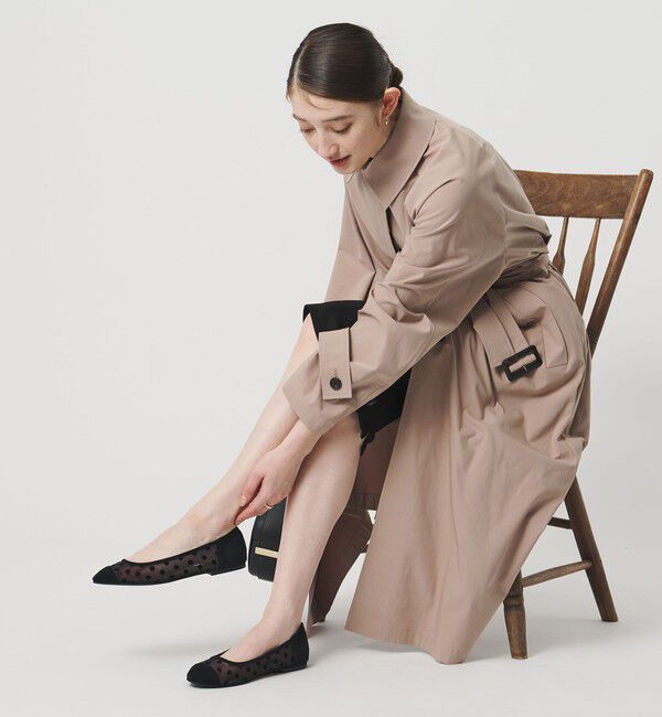 UNITED ARROWS「ドット バレエシューズ」|バレエシューズ|