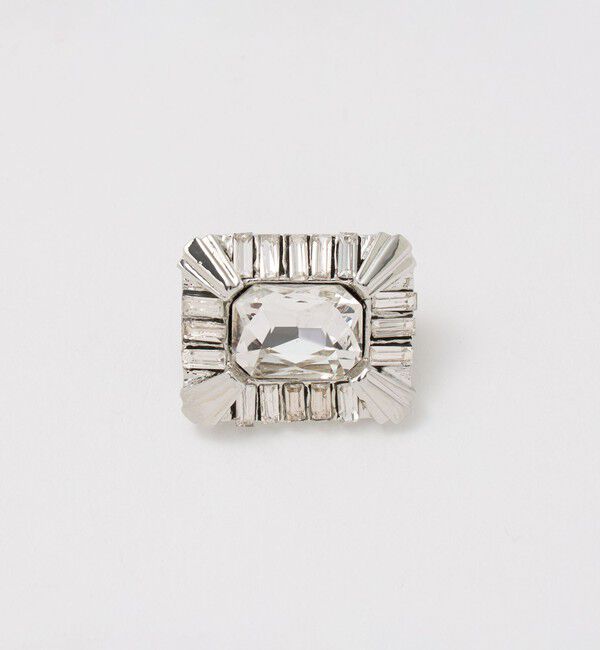 UNITED ARROWS「＜IRIS 47＞SQ SHINE ブローチ」|ブローチ・コサージュ|SILVER
