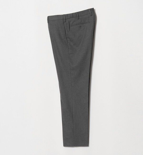UNITED ARROWS「バーズアイ サイドエクステンド ノープリーツ スラックス COMFORT EASY-MODEL ウォッシャブル ヨコストレッ」|スラックス|