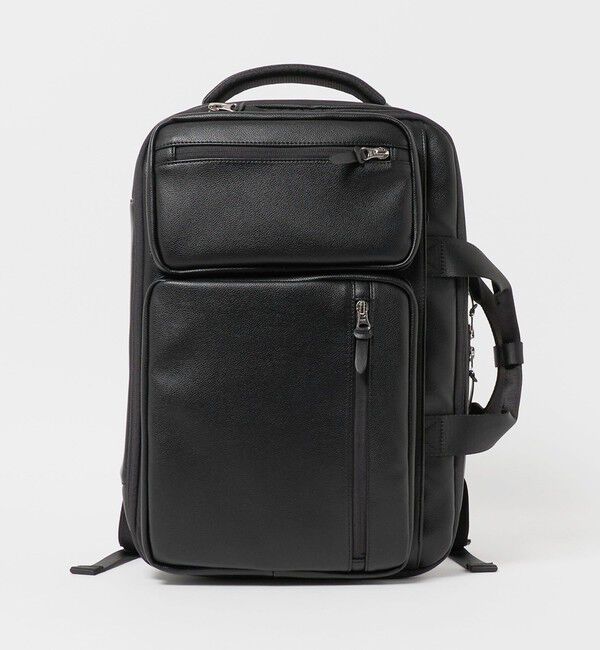 UNITED ARROWS「AGS レザーライク 2WAY バックパック/ビジネスバッグ」|ビジネスバッグ|