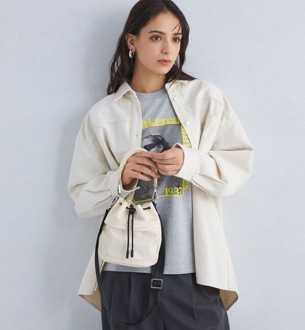 UNITED ARROWS green label relaxing「MINI ハッスイ ドロスト 2WAY バッグ -はっ水-」|ショルダー・メッセンジャー|