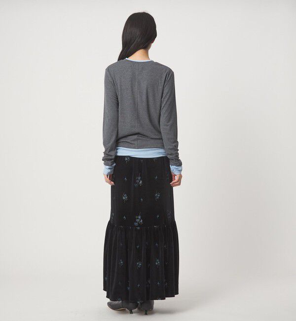 EMMEL REFINES「＜EMMEL REFINES＞EM ベアフライス クルーネック プルオーバー」|Tシャツ・カットソー|