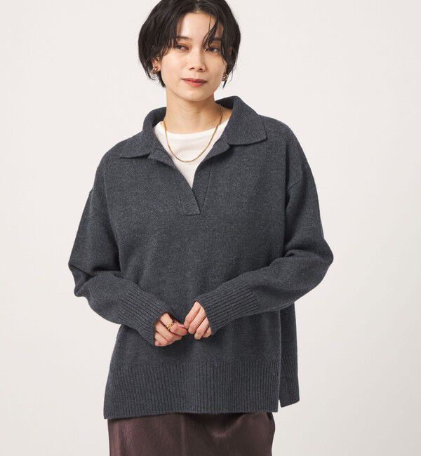 UNITED ARROWS green label relaxing「【結論シリーズ】エリ・エリートニット」|ニット・セーター|