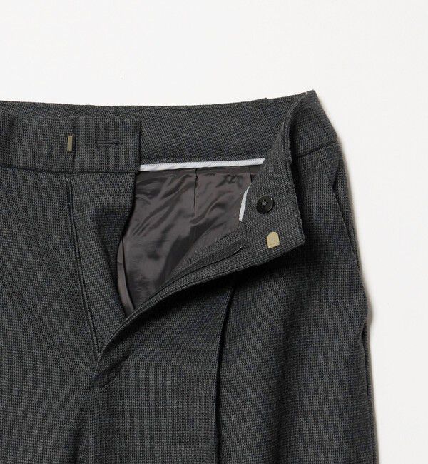 UNITED ARROWS green label relaxing「［size SHORT/TALLあり］ヘアライン ストレート パンツ ストレッチ」|スラックス|
