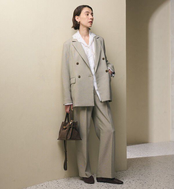 BEAUTY&YOUTH UNITED ARROWS「リネンライク ダブルジャケット」|テーラードジャケット|