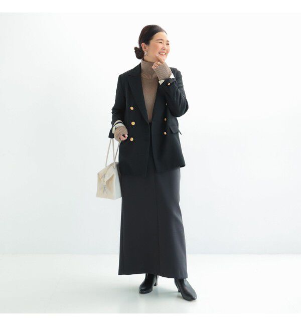 Demi-Luxe BEAMS 「ドライギャバジン ６ボタン ダブルジャケット」|ダッフルコート|