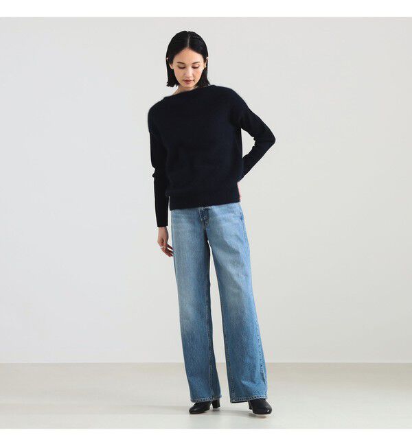Demi-Luxe BEAMS 「フラッフィー ボートネック ニット」|ニット・セーター|