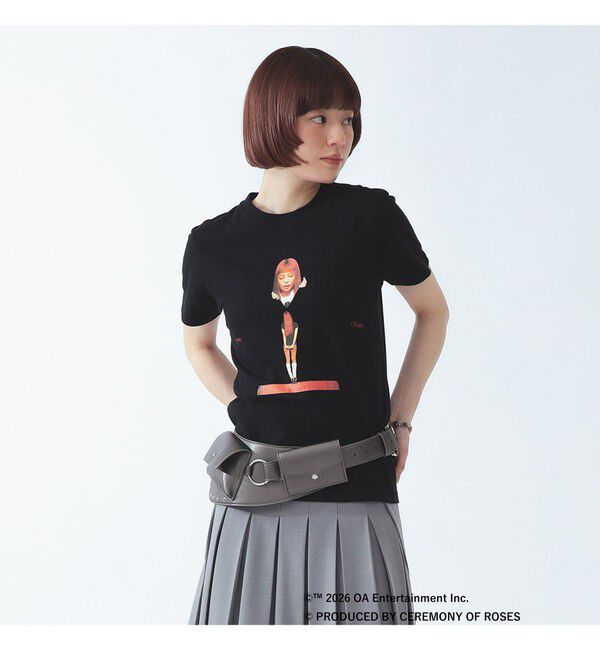 BEAMS SELECTION for WOMEN「JENNIE / Ruby T-shirt」|Tシャツ・カットソー|BLACK