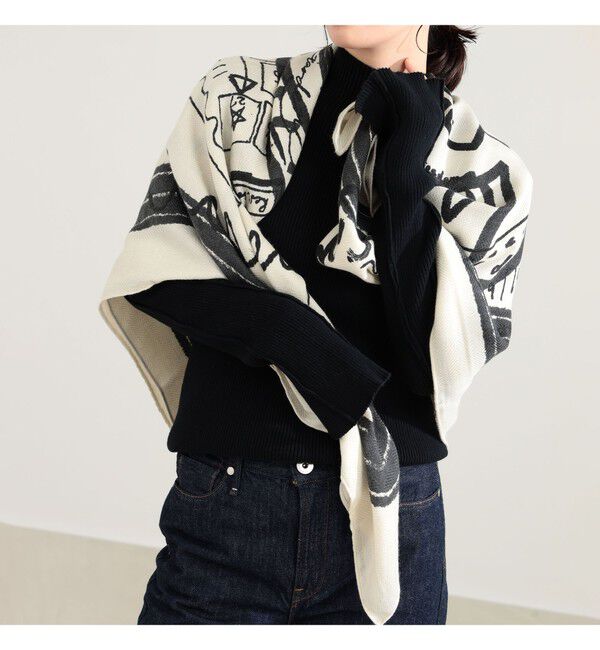 BEAMS SELECTION for WOMEN「【別注】manipuri / フィッシュ ストール」|ストール|