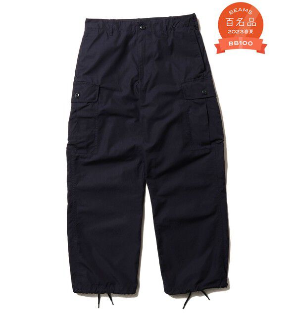 BEAMS「BEAMS PLUS / リップストップ ミリタリー 6ポケット パンツ」|その他|NAVY