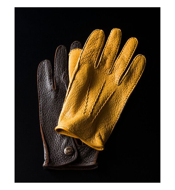 BEAMS PLUS「DENTS / Peccary Unlined Gloves」|手袋|