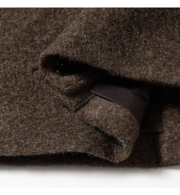 BEAMS「フリース ステンカラーコート」|ダッフルコート|