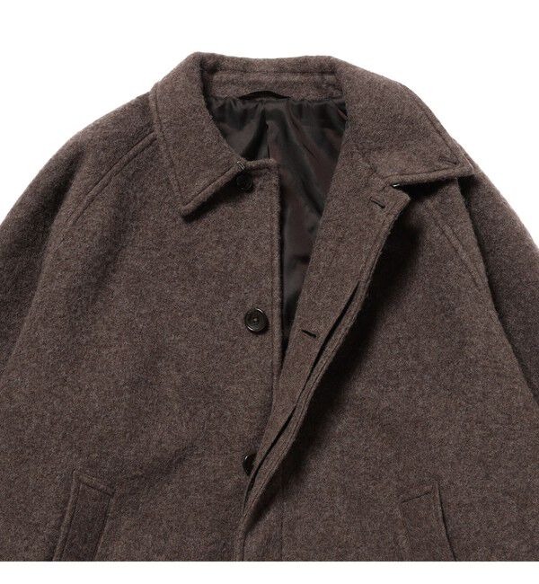 BEAMS「フリース ステンカラーコート」|ダッフルコート|