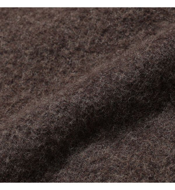 BEAMS「フリース ステンカラーコート」|ダッフルコート|