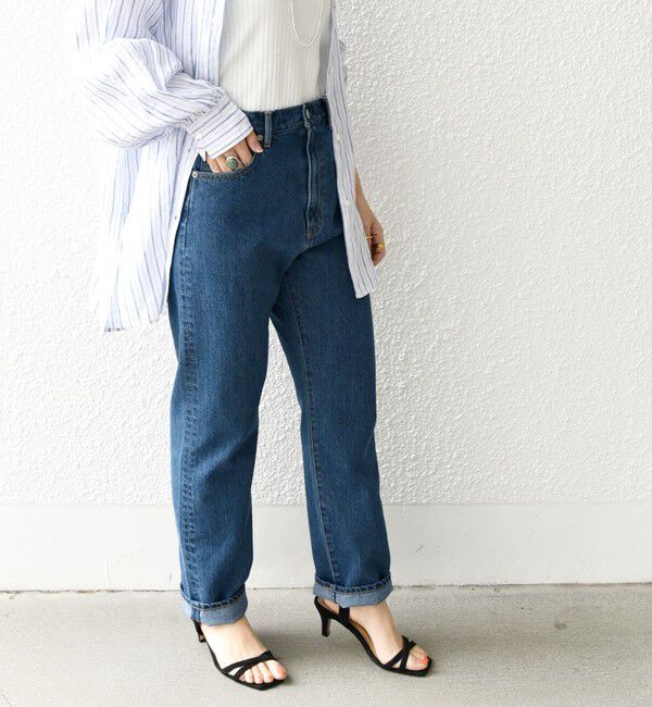 SHIPS any「ハイライズ デニムパンツ［SHIPS any DENIM］」|デニム|