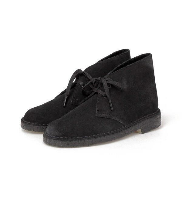SHIPS any「Clarks: デザート ブーツ」|ショートブーツ|ブラック