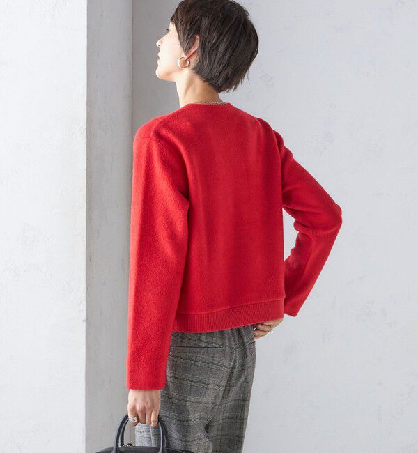 SHIPS for women「〈手洗い可能〉パール モチーフ ボタン ジャッカル カーディガン」|カーディガン|