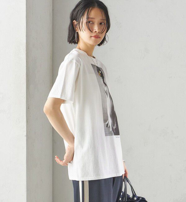 SHIPS for women「【SHIPS別注】COUTURE D'ADAM:Sam Haskins フォト TEE」|Tシャツ・カットソー|
