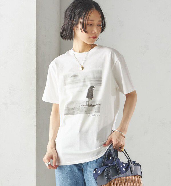 SHIPS for women「【SHIPS別注】COUTURE D'ADAM:Sam Haskins フォト TEE」|Tシャツ・カットソー|