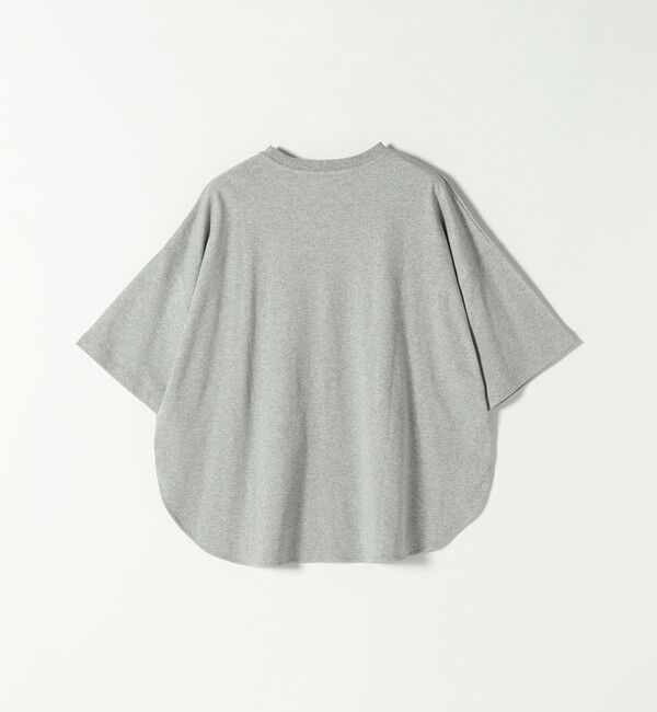SHIPS any「〈接触冷感/汗染み防止加工/洗濯機可能〉ラウンドヘム クルー ビッグ TEE」|Tシャツ・カットソー|