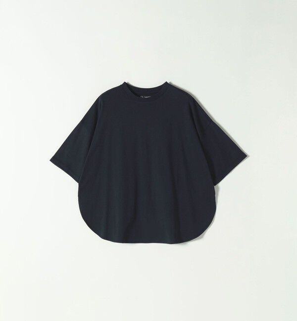 SHIPS any「〈接触冷感/汗染み防止加工/洗濯機可能〉ラウンドヘム クルー ビッグ TEE」|Tシャツ・カットソー|