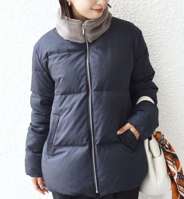 SHIPS for women「LIMONTA EAST 河田 ダウン ジャケット」|ダウン|