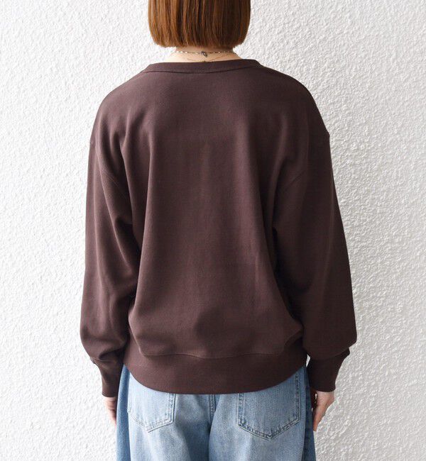 SHIPS any「【SHIPS any別注】THE KNiTS:〈洗濯機可能〉ロゴ プリント スウェット 26AW」|スウェット・ジャージ|