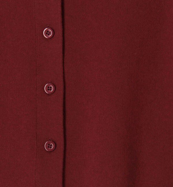 CABaN「コットンカシミヤ クルーネックカーディガン」|カーディガン|