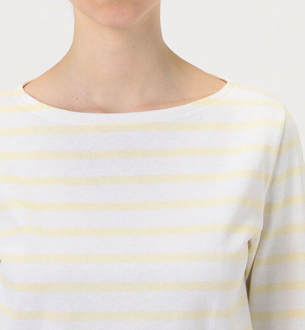 TOMORROWLAND BUYING WEAR「Le minor ボートネック ストライププルオーバー」|Tシャツ・カットソー|