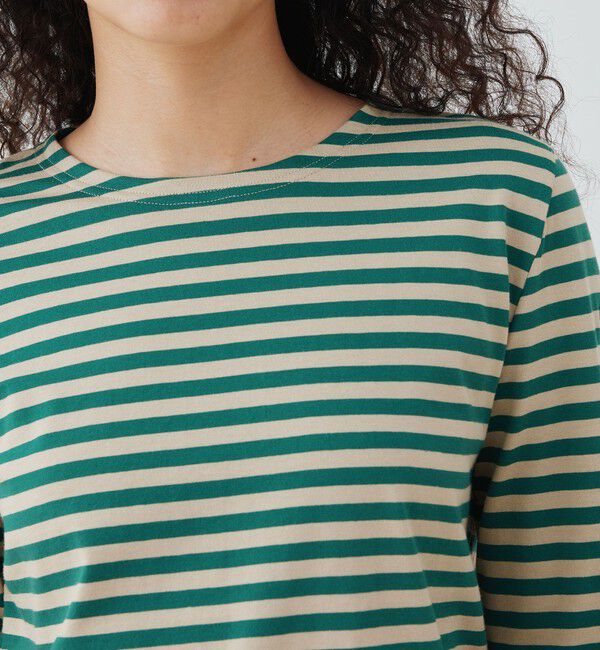 TOMORROWLAND GOODS「【別注】Le minor  ロングスリーブ ボーダー カットソー」|Tシャツ・カットソー|