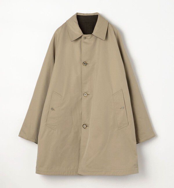 TOMORROWLAND MENS「【別注】INVERTERE ウールコットン リバーシブルコート」|ステンカラーコート|