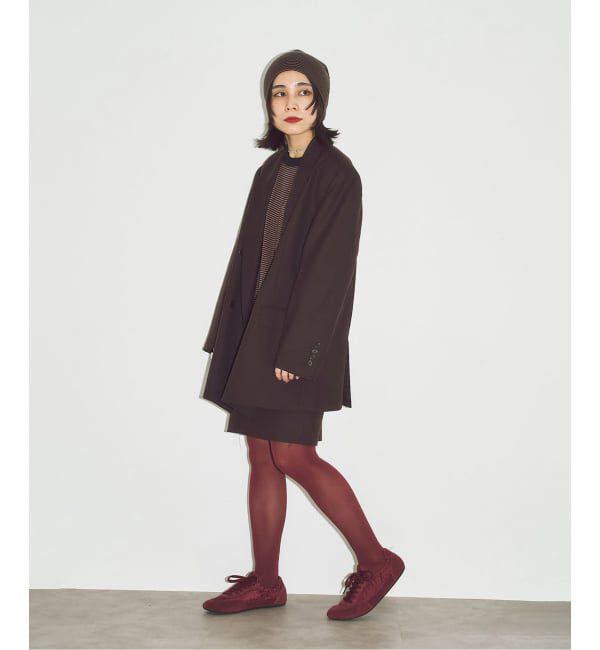  「MOLLINI BRINKLE-DJMO BURGANDY SUEDE FABLIC：スニーカー」|スニーカー|