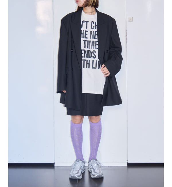  「babaco Eylet Knee High Socks BA02-BT17HS：靴下」|ソックス|