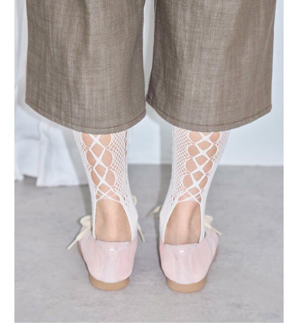 「EUCHRONIA STRETCH LACE TIGHTS 262806：タイツ」|タイツ・ストッキング|