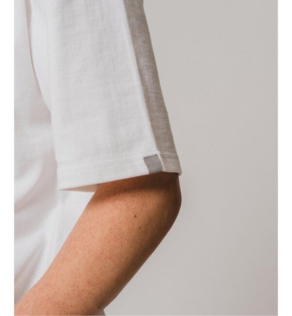 EDIFICE「LOOPWHEELER for LOWERCASE ツリテンジク スウェット型 ワイドTシャツ」|Tシャツ・カットソー|