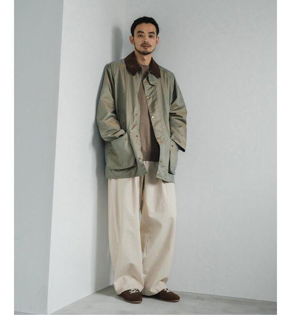 EDIFICE「Barbour for MARKAWARE & EDIFICE 別注 タマムシ BEDALE/ビデイル "SOLARO"」|その他|
