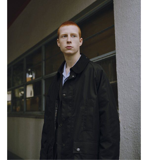 EDIFICE「Barbour for MARKAWARE & EDIFICE 別注 タマムシ BEDALE/ビデイル "SOLARO"」|その他|