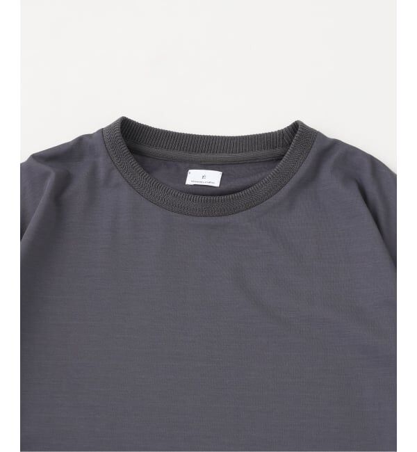 EDIFICE「E. SILK MIX JQ NECK Tシャツ」|Tシャツ・カットソー|