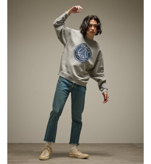Paris Saint-Germain「【Paris Saint-Germain / パリ・サン＝ジェルマン】 JP RETRO TEXTURE SWEAT」|スウェット・ジャージ|