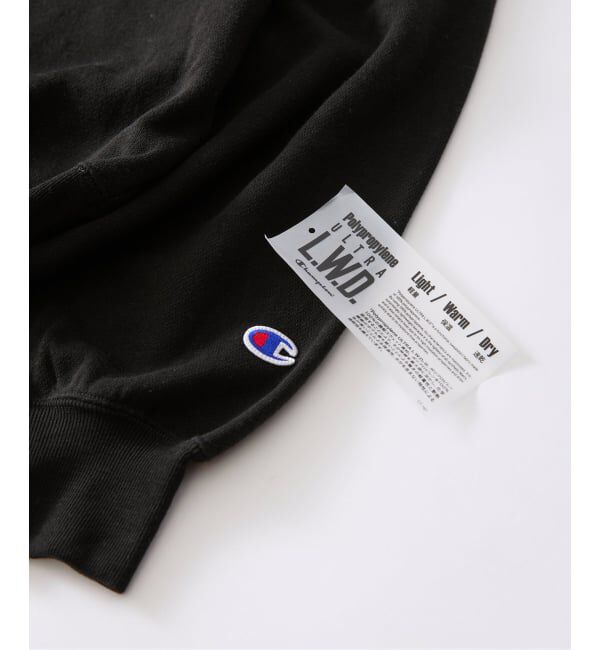 EDIFICE「Champion / チャンピオン for EDIFICE「L.W.D.」Crew Sweat」|スウェット・ジャージ|