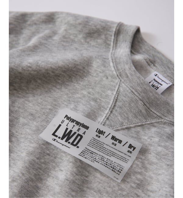 EDIFICE「Champion / チャンピオン for EDIFICE「L.W.D.」Crew Sweat」|スウェット・ジャージ|