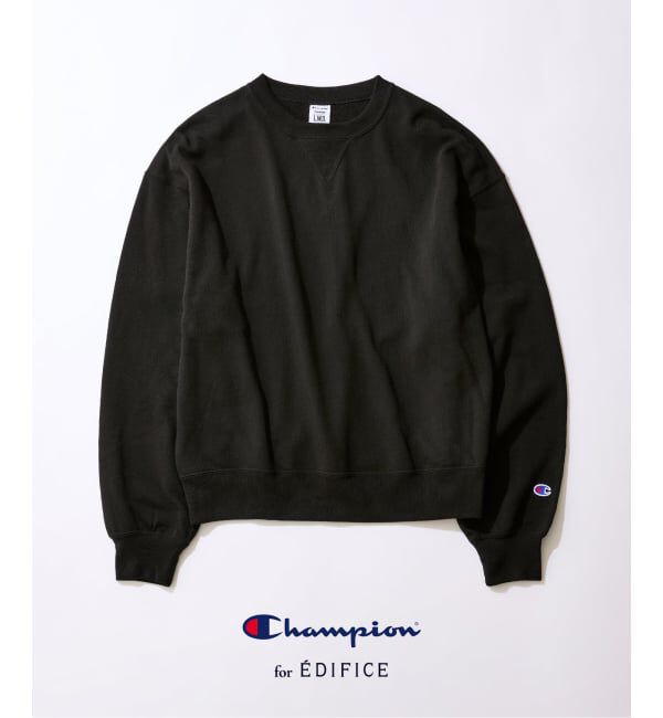 EDIFICE「Champion / チャンピオン for EDIFICE「L.W.D.」Crew Sweat」|スウェット・ジャージ|