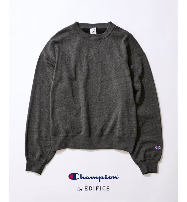 EDIFICE「Champion / チャンピオン for EDIFICE「L.W.D.」Crew Sweat」|スウェット・ジャージ|