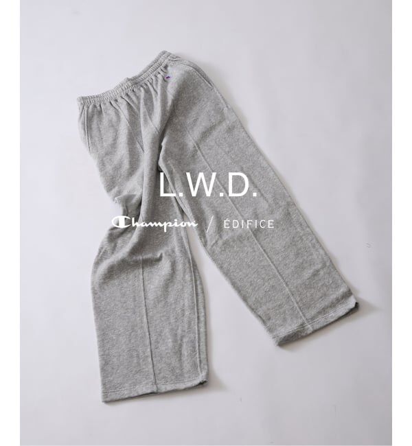 EDIFICE「Champion / チャンピオン for EDIFICE「L.W.D.」Sweat Pants」|その他|グレーB