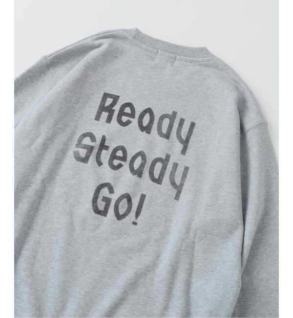 EDIFICE「Ready Steady Go! / レディーステディゴー 別注プリント  スウェット」|スウェット・ジャージ|