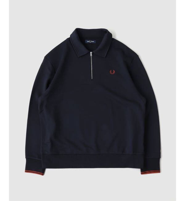 417 EDIFICE「FRED PERRY / フレッドペリー HALF ZIP COLLARED SWEATSHIRT」|スウェット・ジャージ|