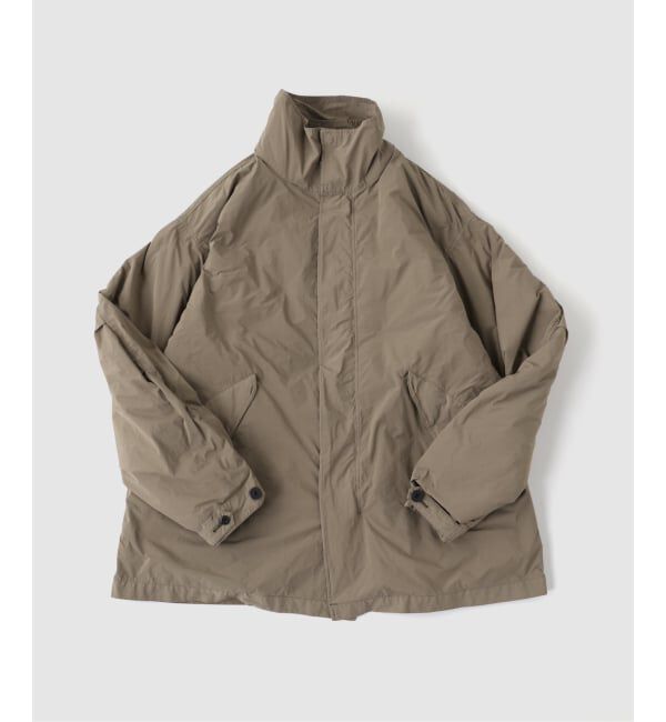 EDIFICE「ATON（エイトン）AIR WEATHER SHORT MODS COAT」|ミリタリー・モッズコート|キャメル