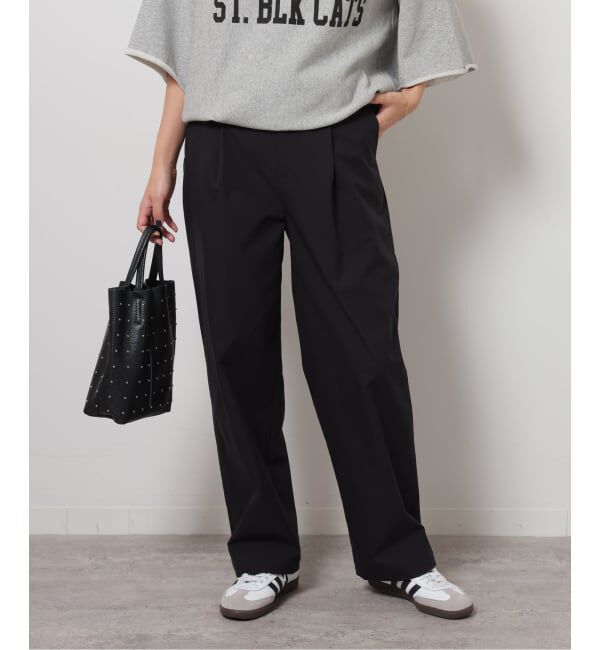 JOURNAL STANDARD relume「【SPENSIERATO】ストレートパンツ」|スラックス|ブラック