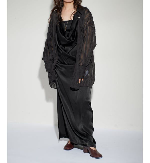 GRISE「《追加 / WEB+一部店舗限定》GRISE6cmレザーオブリークハイバンプパンプス」|パンプス|